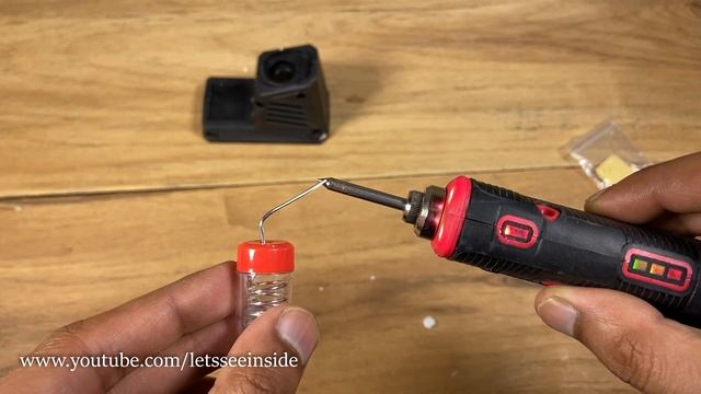 Cordless Rechargeable Soldering iron with touch sensor смотреть онлайн