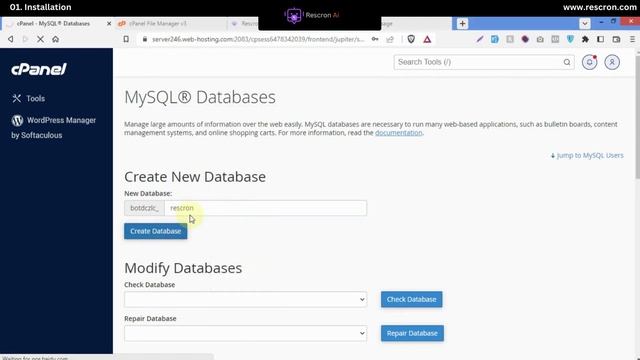 Rescron AI | 01 Installation смотреть онлайн