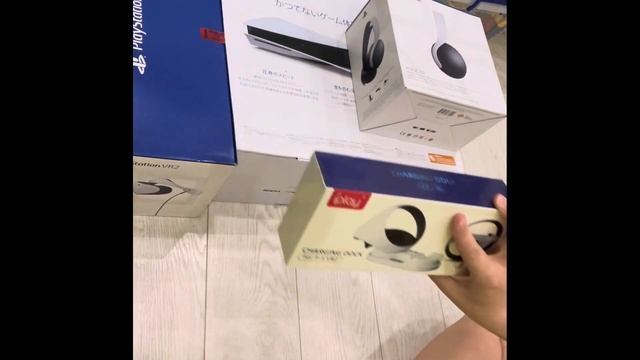 Купила Sonyplaystation(5) и VR очки (распаковка)