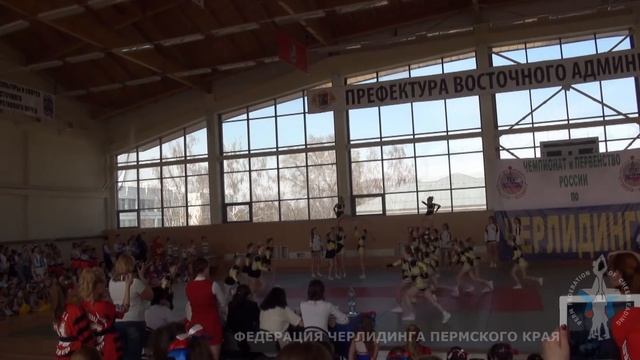 Открытое Первенство Федерации Черлидинга России. Чир Daisy, ст. дети смотреть онлайн