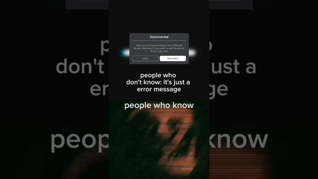Roblox error 273 #roblox #meme смотреть онлайн