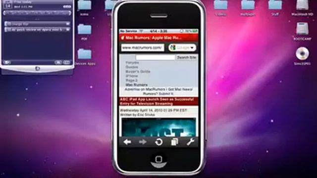 Firstlook- Opera Mini Mobile App for iPhone смотреть онлайн