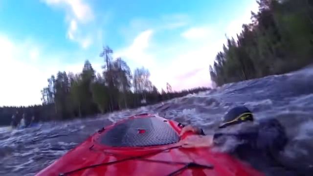 Finland Whitewater SUPing