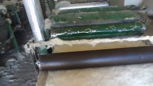 Производство хлопковой ваты. Вата прима сырье для производства матрасов.