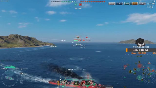 World of Warships ► Обновление 0.9.9 ✮ Линкоры США #5 смотреть онлайн