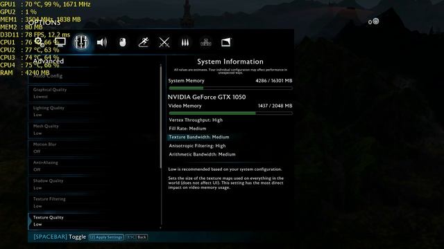 Middle-Earth Shadow of War i5 7300HQ GTX 1050 16GB RAM (All Settings Tested) смотреть онлайн
