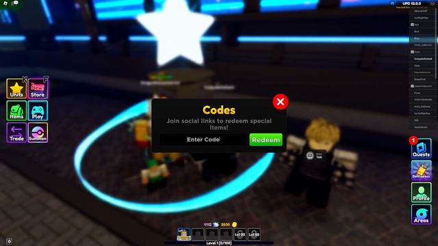 [3 CODES] *+1560 GEMS* *UPDATE 12.0.0* ALL WORKING IN ANIME ADVENTURES MARCH 2023! Roblox. смотреть онлайн