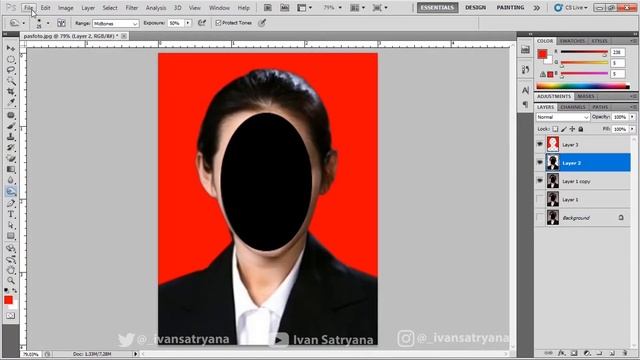 Edit Pas Foto - Adobe Photoshop #8 | TUTORIAL смотреть онлайн