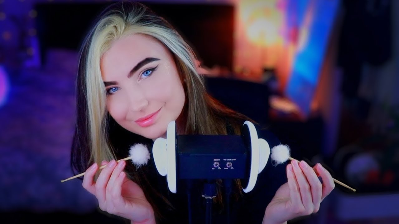Чистка ушей ASMR - Глубокое внимание к ушам с шепотом от уха до уха для полного расслабления тела смотреть онлайн