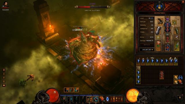 Diablo 3: Bursting 10.6mil damage per sec output with my HotA barb -by dtx смотреть онлайн