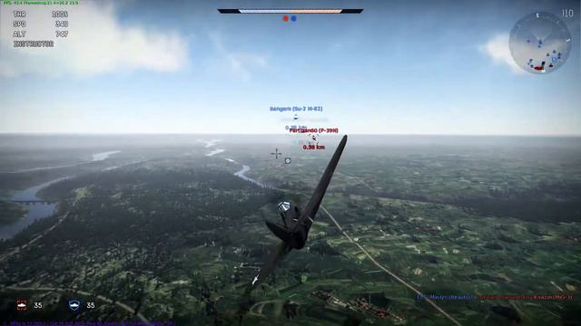 War Thunder #10 - P-39N-0 will get you! | Patch 1.31 Airacobra | Full HD смотреть онлайн