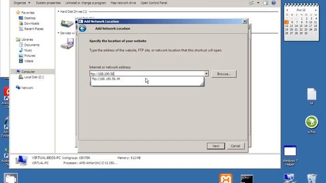 Фтп как сетевой диск / Ftp as a network drive смотреть онлайн