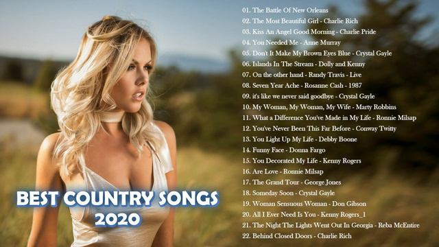 Country Songs 2020 - Johnny Horton, Charlie Rich, Charlie Pride - Best Country Music Playlist 2020