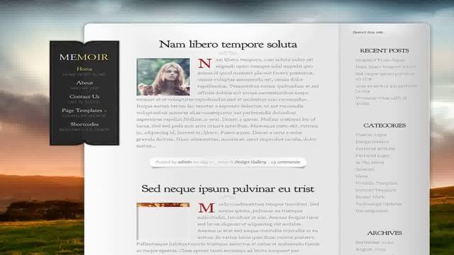 Wordpress photo theme смотреть онлайн