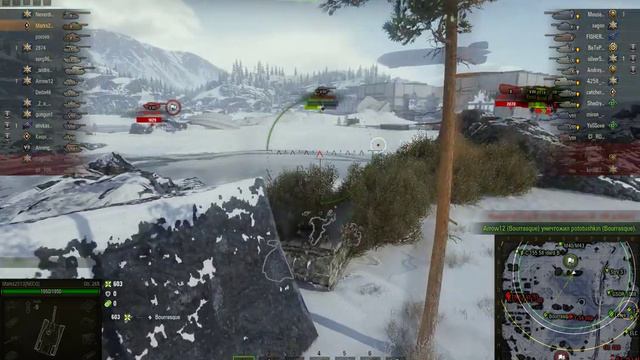 Катаем Танк Объект 268 в игре World of Tanks смотреть онлайн