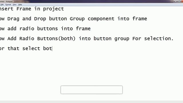 JRadioButton Example in JAVA Swing Netbeans IDE Demo. смотреть онлайн