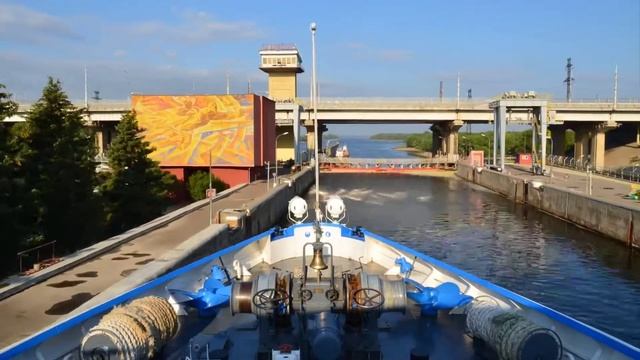 Time-lapse: Система шлюзов Балаково смотреть онлайн