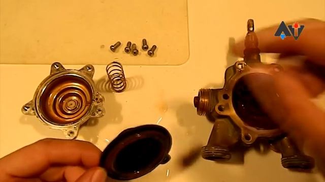 Vaillant 24\2 GRXI Ремонт Водяной узел АТ #2 смотреть онлайн