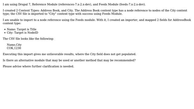 Drupal: Is there an alternative to the Node reference, and the Feeds modules? (2 Solutions!!) смотреть онлайн
