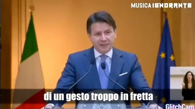 Giuseppe Conte canta AUTO BLU di Shiva (Official Video) 2020 смотреть онлайн
