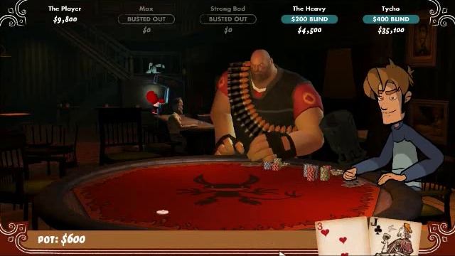 Poker Night at the inventory: Tycho and Heavy "Tetris" смотреть онлайн