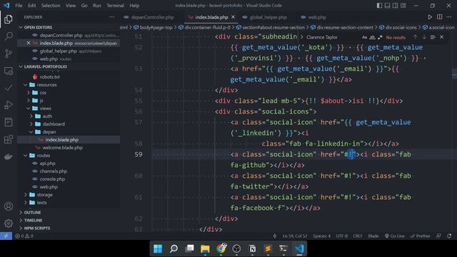 PART 6 - HASIL FINAL - PROJECT MEMBUAT WEBSITE SEDERHANA DENGAN LARAVEL 9 смотреть онлайн