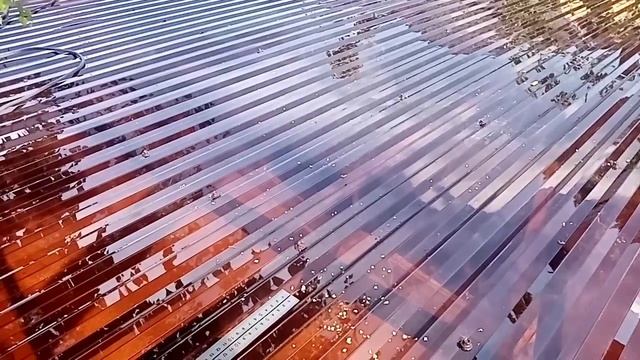 как креплю МОНОЛИТНЫЙ профилированный поликарбонат. смотреть онлайн