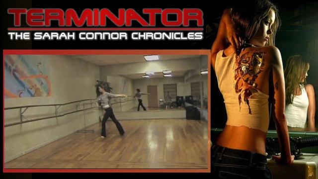 Summer Glau Terminator Dance Practice