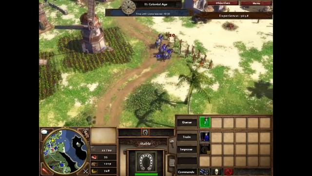 Gameplay Walkthrough Age of Empires 3 [02] / Прохождение Age of Empires 3 [02] смотреть онлайн