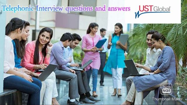 UST telephonic Interview смотреть онлайн