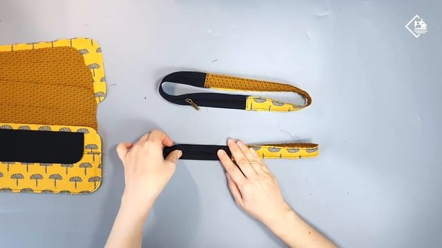 DIY How to make a double zip clutch bag / clutch wallet / sewing tutorial [Tendersmile Handmade] смотреть онлайн