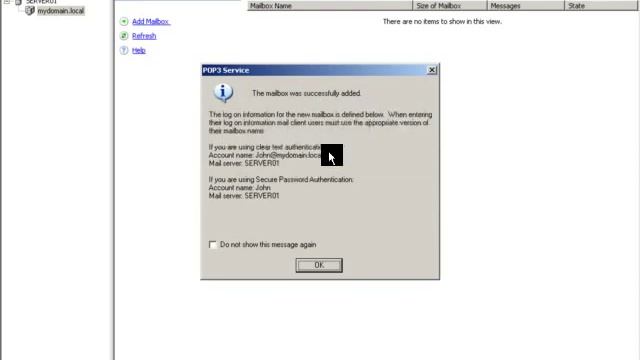 How To Install POP3 - SMTP Mail Server - Windows Server 2003 смотреть онлайн