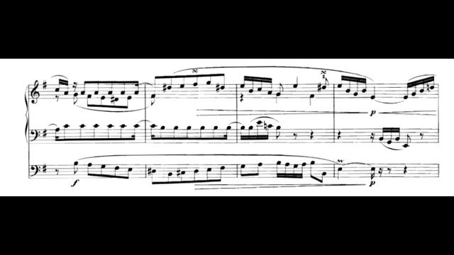 Регер-Бах - Прелюдия и фуга Соль-Мажор для органа (BWV 884) - Дэвид Гуд смотреть онлайн