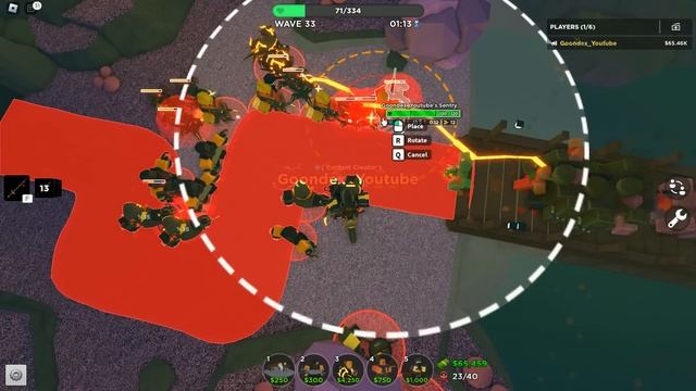 Island Defense Without A Commander Roblox Tower Defense Simulator