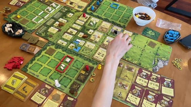 АГРИКОЛА - культовая игра про фермерство. Играем с мужем и дочкой впервый раз. Объясняю правила смотреть онлайн