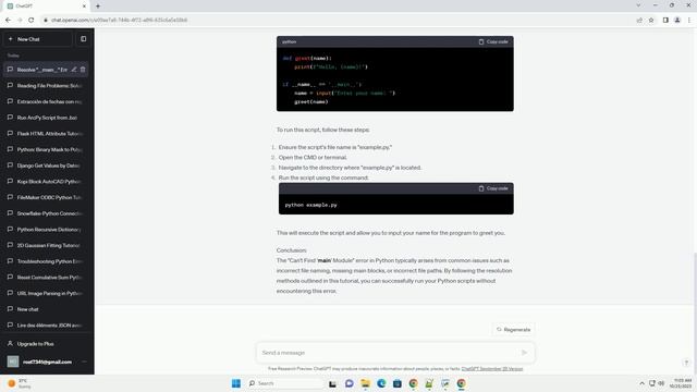 can t find main module in cmd with python смотреть онлайн