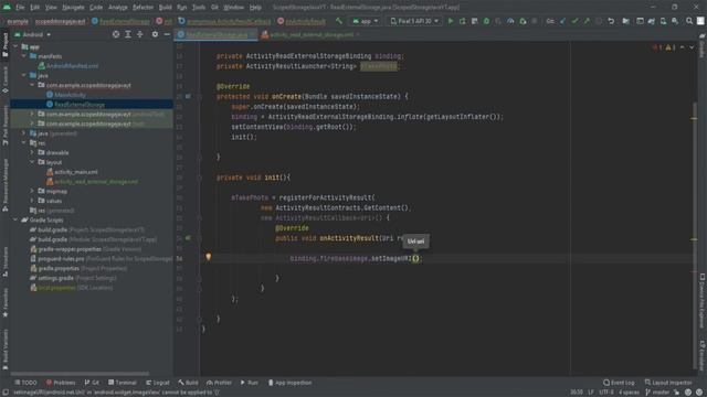 Read Image From External Storage API 30+ using Java || Scoped Storage android Q R || Android Studio смотреть онлайн