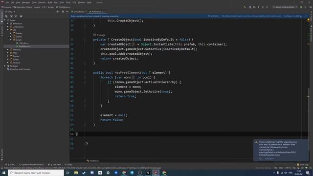 Оптимизация. Пул объектов (Objects Pool). Рассказываю на примерах в Unity3d смотреть онлайн
