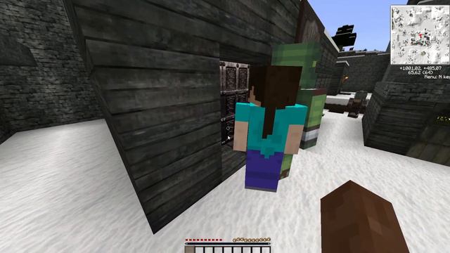 Майнкрафт Скайрим часть 1 смотреть онлайн