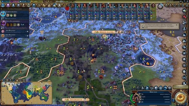 Ursa Spam Settles Russia For A Laugh (Or Is It For A Reason?) #3 – Deity Civ 6 Huge TSL Cree смотреть онлайн