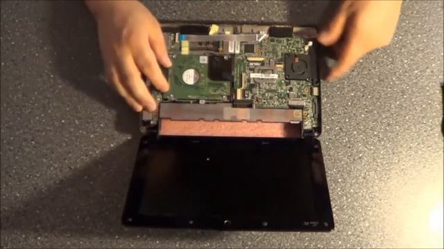 Tutorial Asus EeePc 1005PE HDD Replacement disassembly смотреть онлайн
