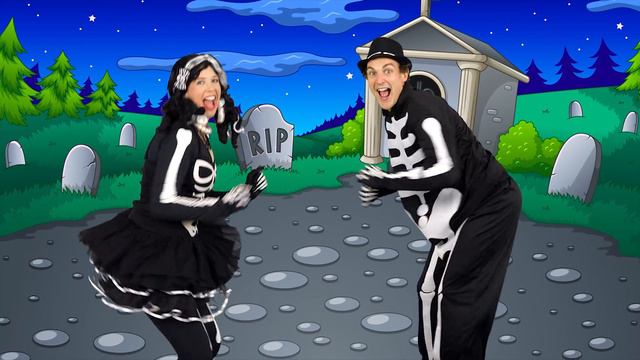 The Skeleton Dance - Kids Halloween Song Halloween Songs for Children смотреть онлайн