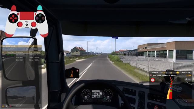 🔴 Long Haul Delivery with PS4 Controller in ETS2 Multiplayer, TruckersMP - Euro Truck Simualtor 2 смотреть онлайн