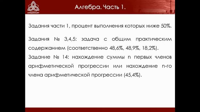 24.02 Подготовка к ОГЭ по математике-2022: методические рекомендации и советы. смотреть онлайн