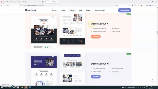 Sandbox WP Theme - One Click Import Demo Content смотреть онлайн