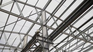 ЗАВЕРШЁН МОНТАЖ КОМБИНИРОВАННОГО КАРКАСА ЦЕХА 1440 м²