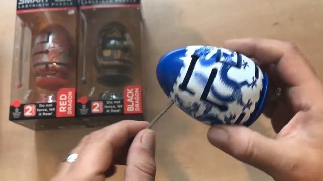 SMART EGG: Blue Dragon - How to solve labyrinth 2 layers puzzle? Unboxing & Puzzle Solution Tutoria смотреть онлайн