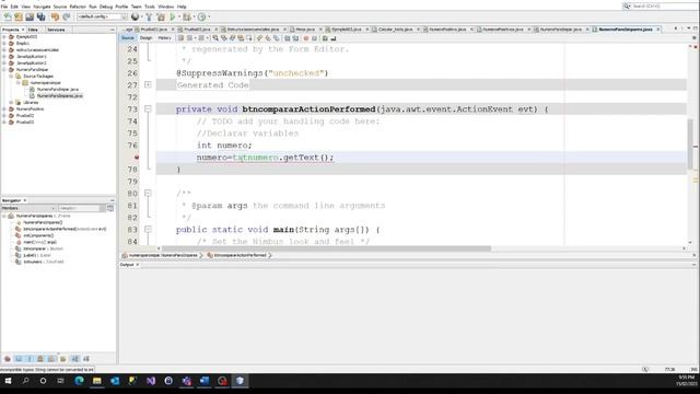 Java NetBeans Numero Es Par o Impar смотреть онлайн