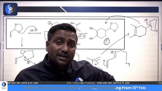Endo Rule Diels Alder Reaction In CSIR NET | Pericyclic Reactions смотреть онлайн