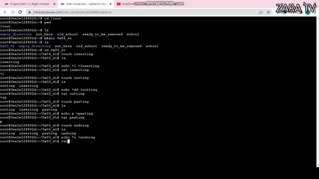 0x03. Vi alx tasks and their answers смотреть онлайн
